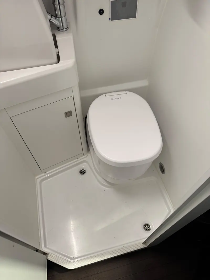 Nachher: Clesana C1 statt Spültoilette